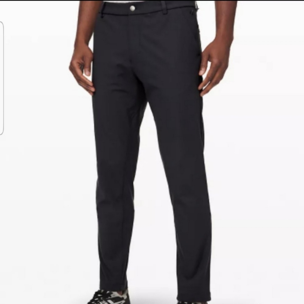 Men's Lululemon Commission Pants Obsidian Size 34